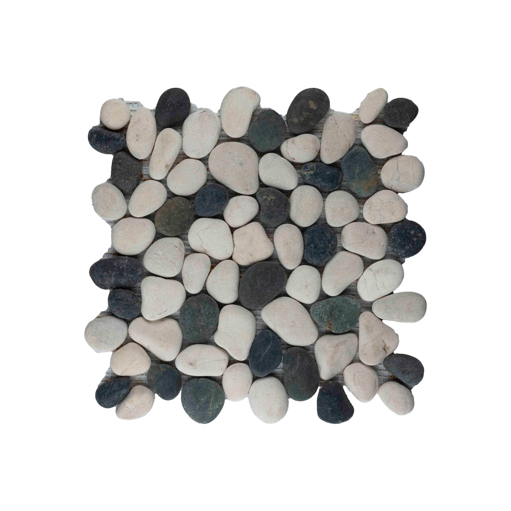 pebbles regulier mix zwart en wit