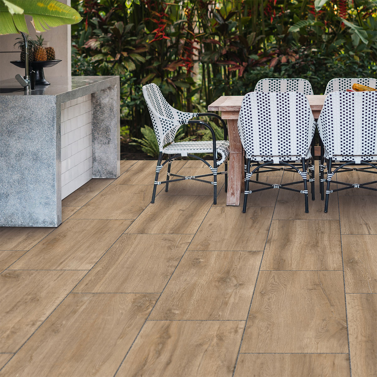 Robusto Ceramica Oak Brown