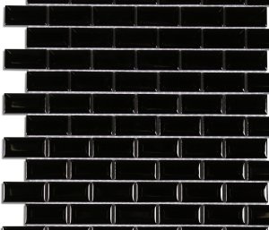Mini Metro Mosaic Black Gloss 29,8x32,2x0,59cm
