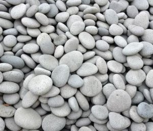 Beach Pebbles Grijs 30-60mm
