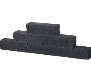 MBI Rox Splitsteen Antraciet hoogte 8,9cm diverse afmetingen