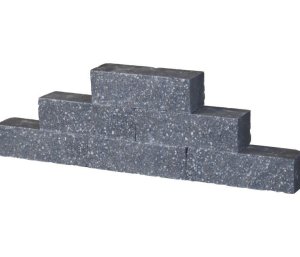 MBI Rox Splitsteen Noors Antraciet hoogte 8,9cm diverse afmetingen