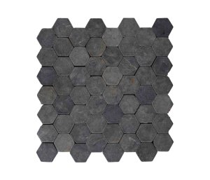 Parket kleine hexagon grijs
