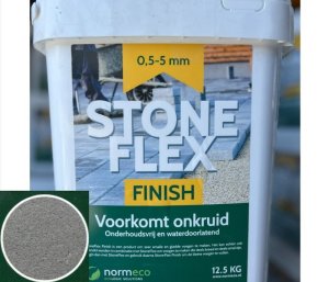 Normeco Stoneflex Finish Lichtgrijs (12,5 kg)