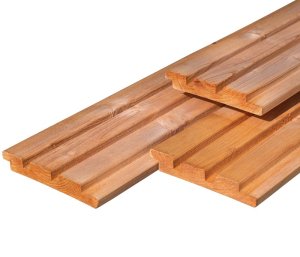 Triple profiel Red Class Wood diverse afmetingen TR10