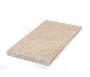 Zwembadrand Travertino Temo Bullnose 61x33x3cm BN32